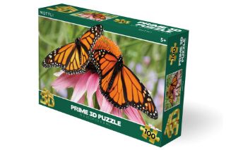 Obrázek z Puzzle 3D Motýli 100dílků 